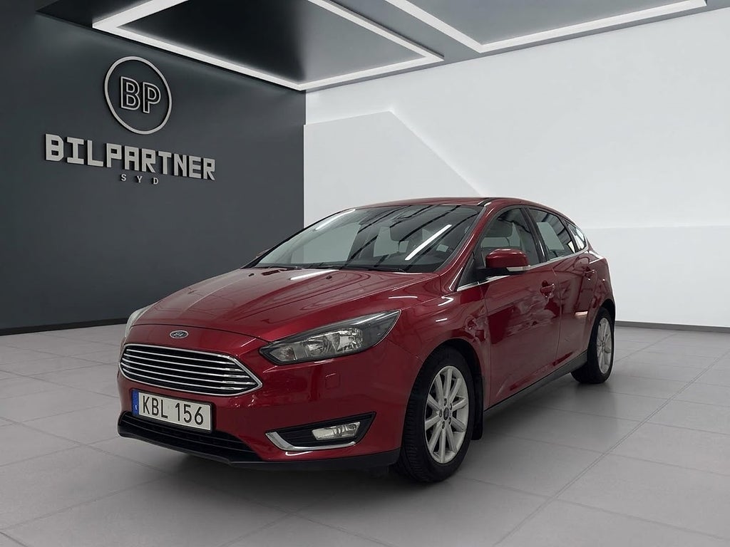 Ford Focus 1.0 EcoBoost Titanium Euro 6/Besiktad/Ny servad