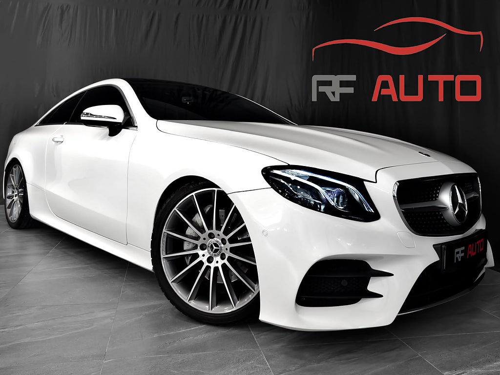 Mercedes-Benz E 200 Coupé 9G-Tronic AMG Panorama Burmester Navi 20" 