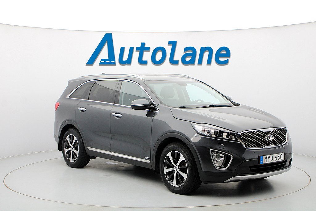 Kia Sorento 2.2 CRDi AWD Business 7-sits, B-kamera, Drag GPS