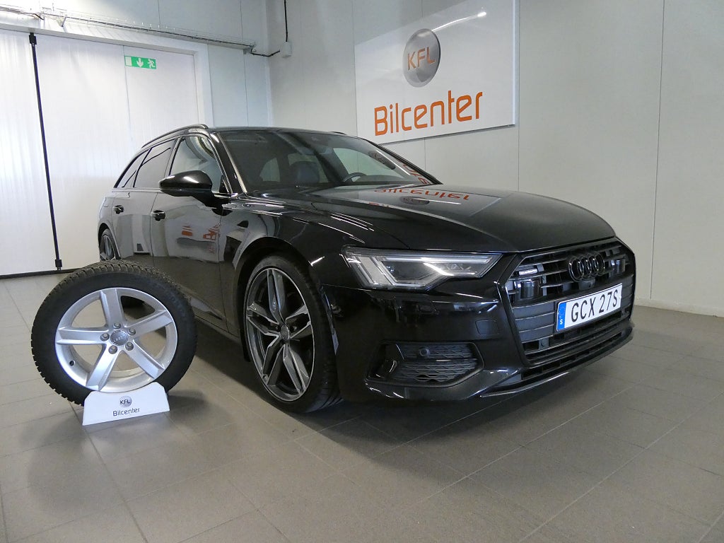 Audi A6 40 TDI Q S-line Matrix-Drag-360*-Värmare-OptikpaketSoV