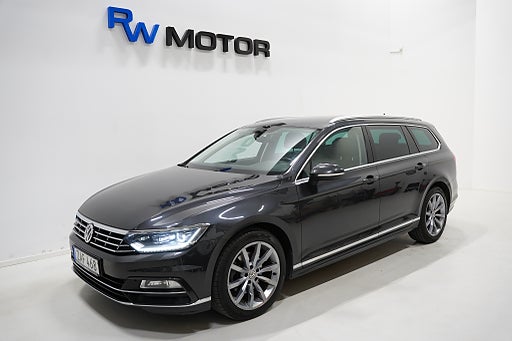 Volkswagen Passat 2.0 190hk R-Line Pano Cockpit D-värm Drag Bytt Kamrem