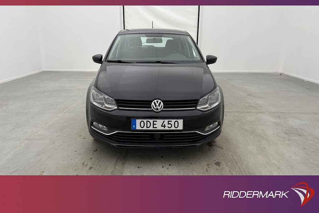 Volkswagen Polo 1.2 TSI 90hk Bluetooth Låg-skatt 0,47l/Mil