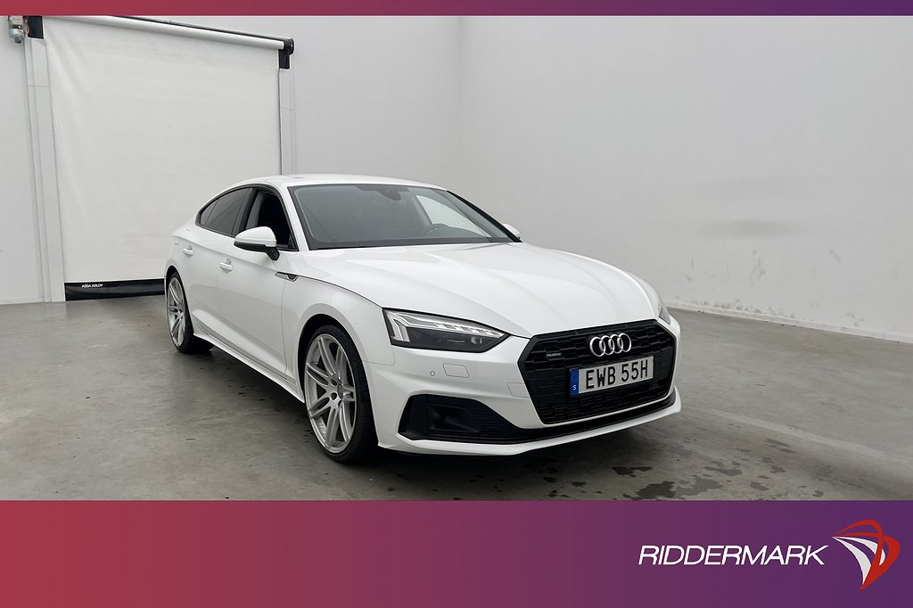 Audi A5 Sportback 45 TFSI Q 265hk Proline Backkamera Keyless