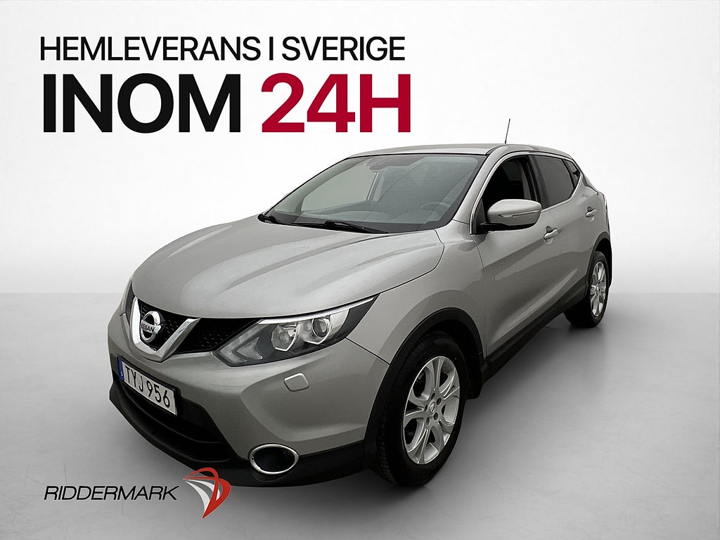 Nissan Qashqai 1.6 dCi Dragkrok Endast 0,46l/mil ISOFIX
