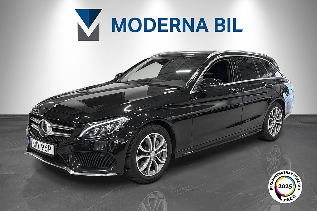 Mercedes-Benz C350 350 T e 279hk Avantgarde Luftfjädring Burm Adaptiv 360°
