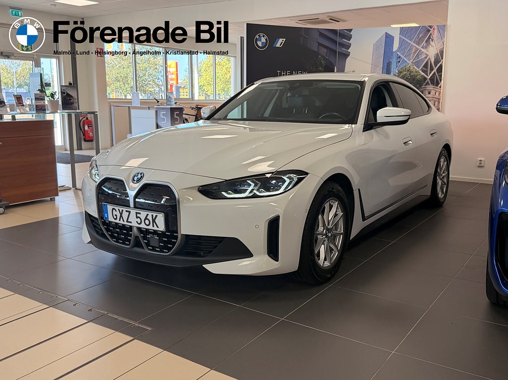 BMW i4  Adaptiv farthållare, Drag, Laserljus, Head UP