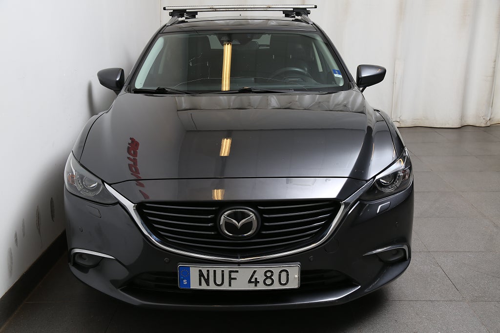 Mazda 6 Wagon 2,2 SKYACTIV-D 175hk Optimum AWD Aut 2015