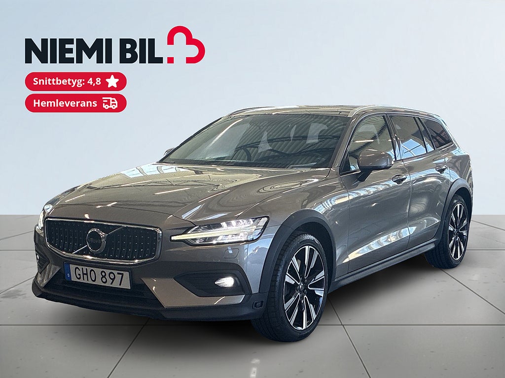 Volvo V60 Cross Country D4 AWD Momentum S&V-hjul/Kamera/Carplay/Skinn/Dvärm