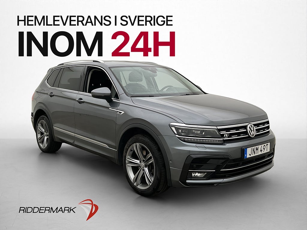 Volkswagen Tiguan Allspace 2.0 TDI 4M R-Line 7-sits Cockpit