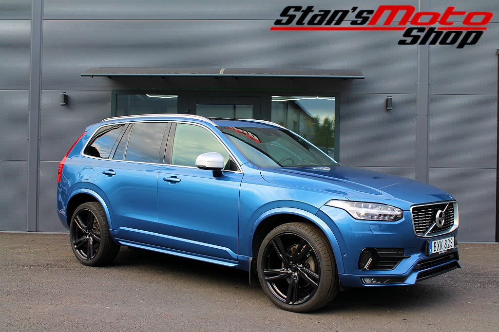 Volvo XC90 D5 AWD R-Design 7 sits Kolfiber Headup Bowers&Wilkins 