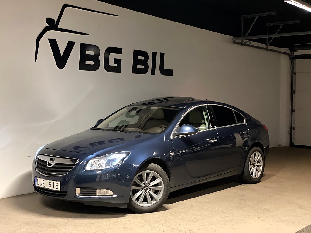 Opel Insignia 2.0 Turbo Automat Cosmo Taklucka Helskinn Drag