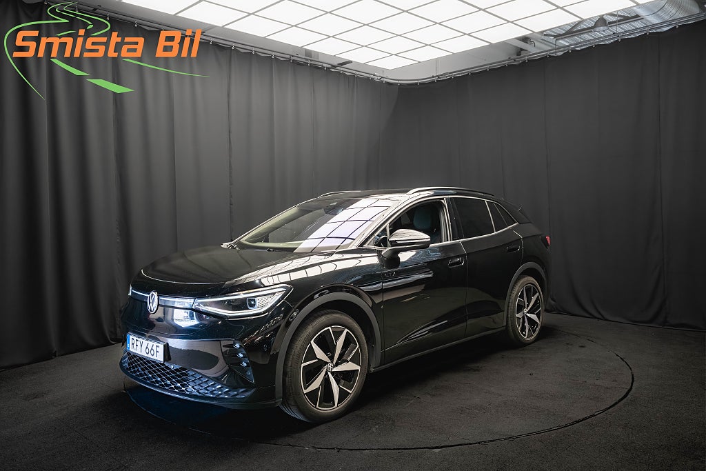 Volkswagen ID.4 GTX DRAG KAMERA BATTERITESTAD KEYLESS 1-ÄGARE MOMS 299hk