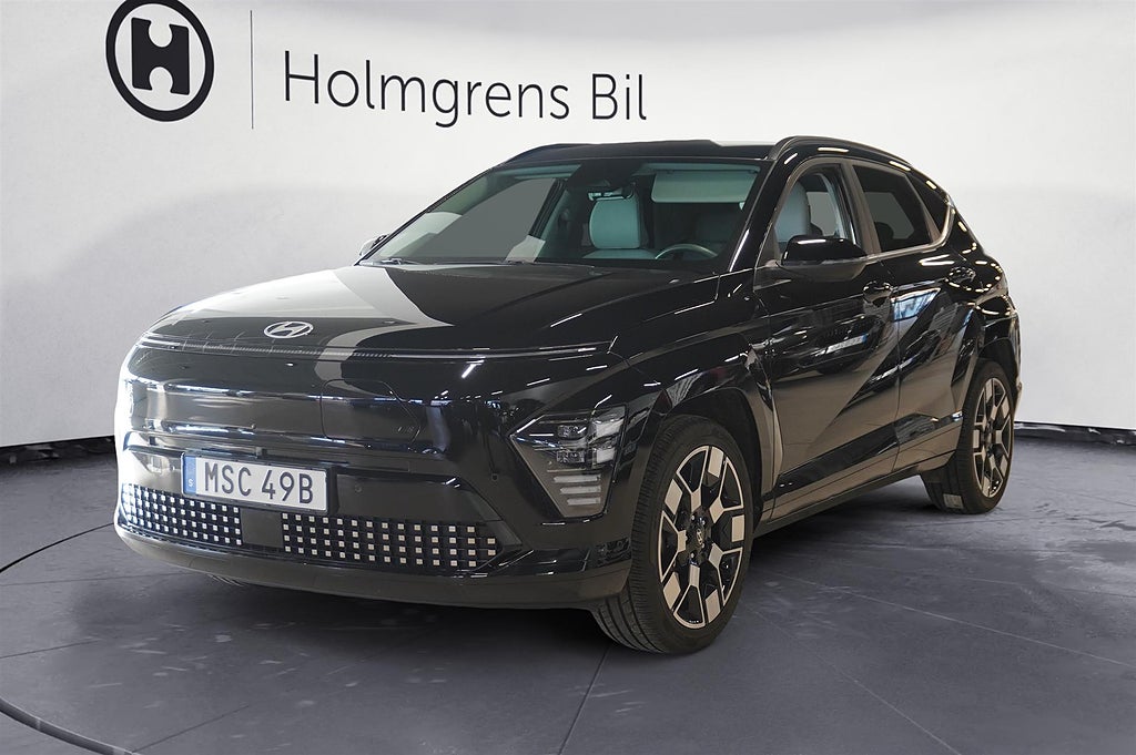 Hyundai Kona EV 65 kWh Advanced Backkamera Adaptiv Farthållare | Ränta 3,95%