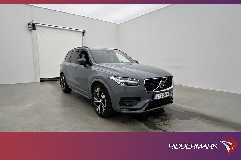 Volvo XC90 B5 AWD R-Design 7-sits VOC Pano H/K Luft 360° HUD