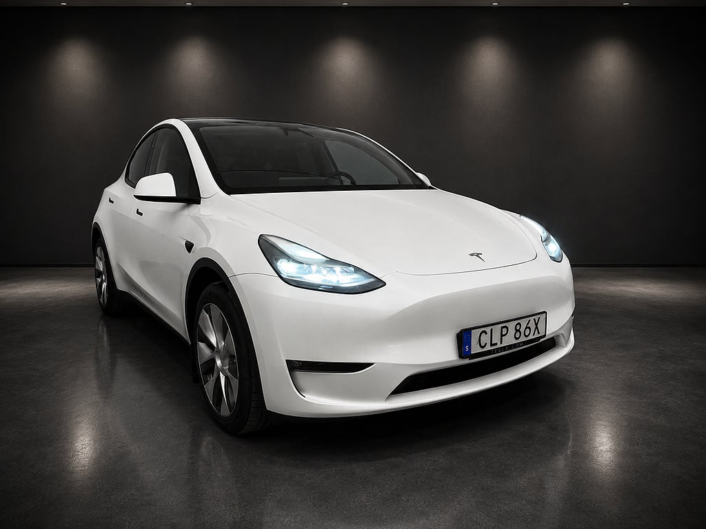 Tesla Model Y Long Range AWD/ Drag / 3.970 mil/ Vhjul ingår/ 