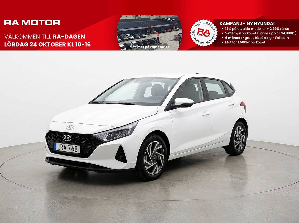 Hyundai i20 2,99% ränta |1.0 T-GDi 90hk Essential Manuell 2027