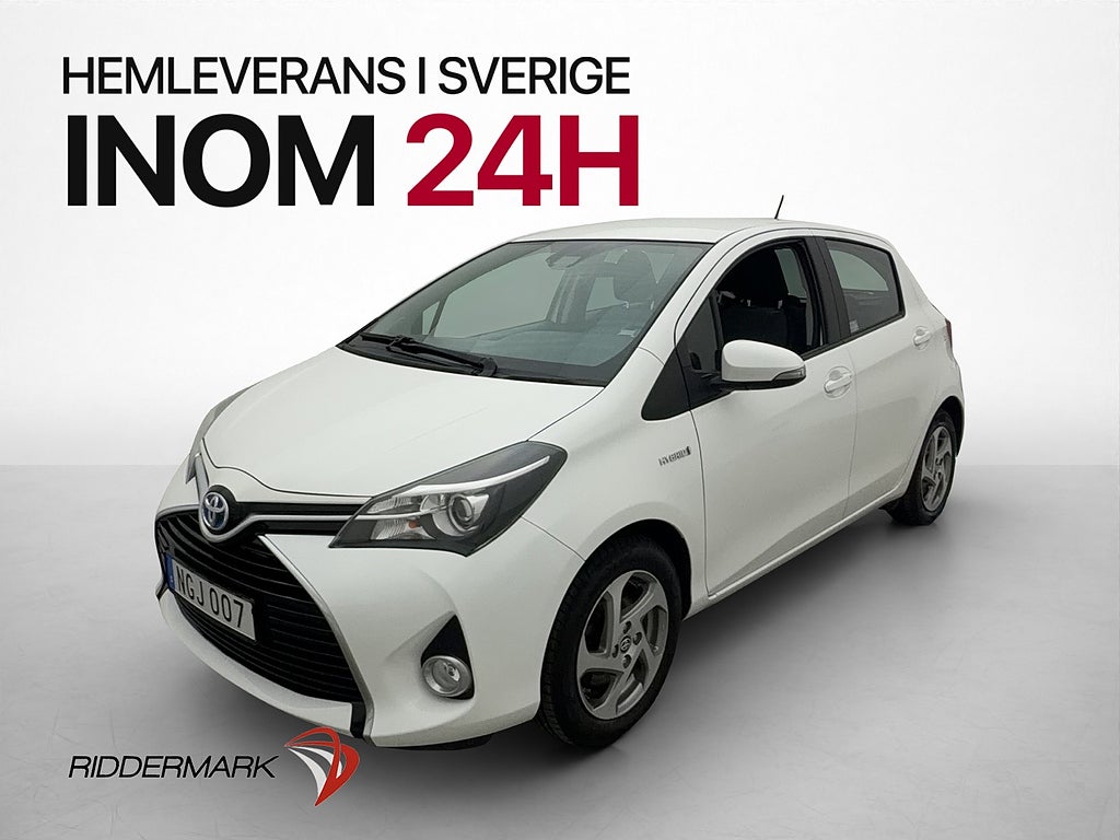 Toyota Yaris Hybrid e-CVT 101hk Active M&K-Värmare Kamera