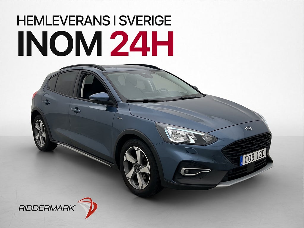 Ford Focus 1.0 125hk Active Kamera Rattvärme CarPlay