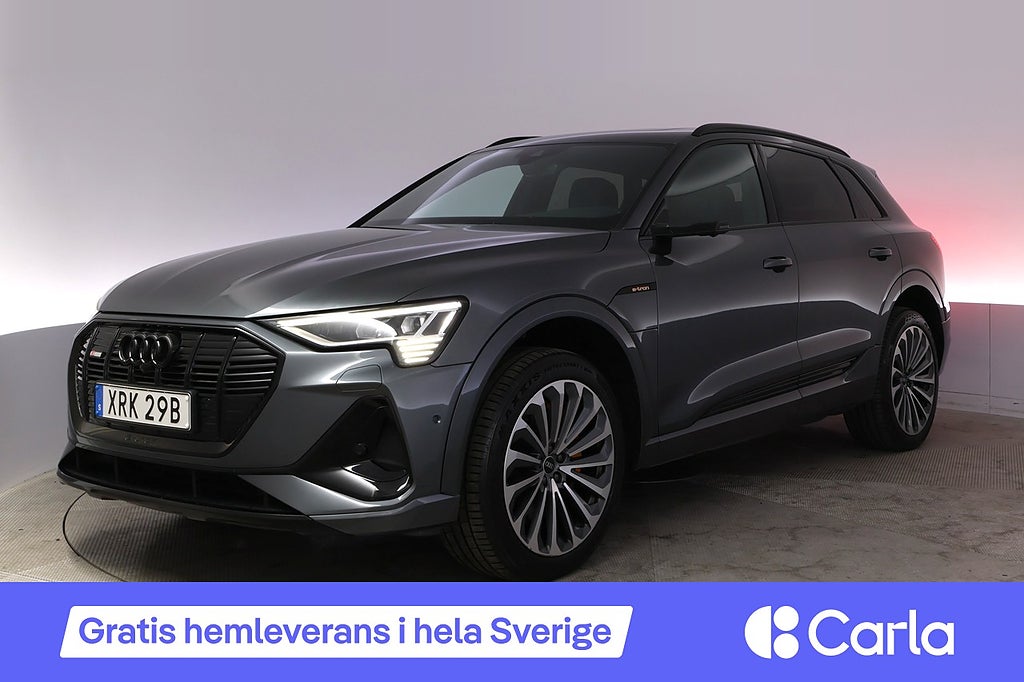 Audi E-Tron 55 quattro S-line Adv. Pano 360 Elstol B&O Drag