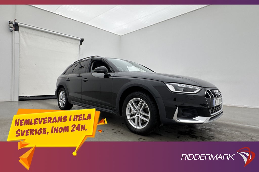 Audi A4 Allroad Quattro 40 TDI Värmare Navi P-Sensorer Drag
