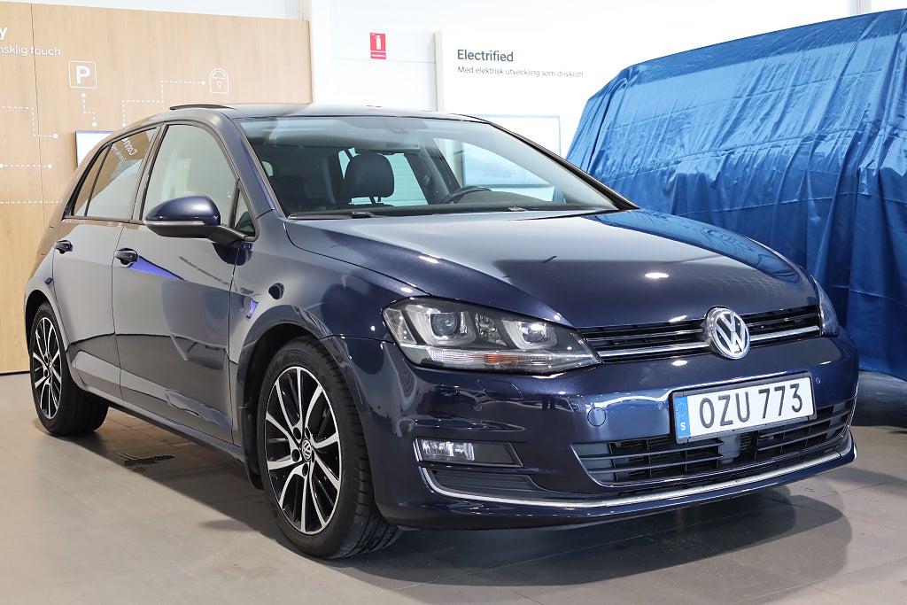 Volkswagen Golf 2.0 TDI 150HK AUT GT Pano Drag Kamera Värmare Läder 2014