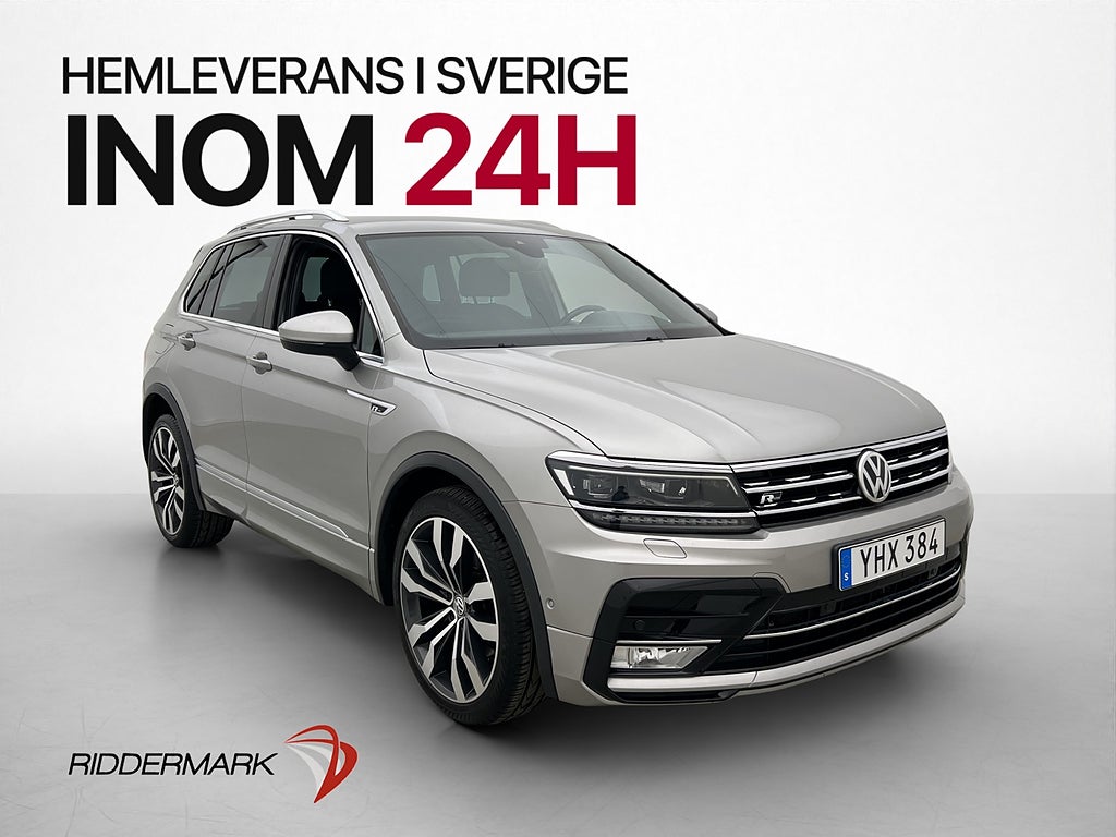 Volkswagen Tiguan TDI 4M R-Line Cockpit Värm Kamera Drag