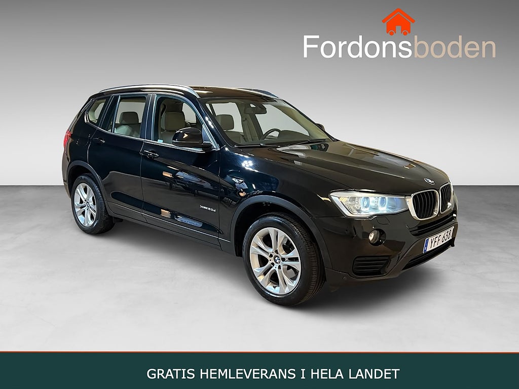 BMW X3 xDrive20d Pano Rattvärme Värmare 360 Kamera