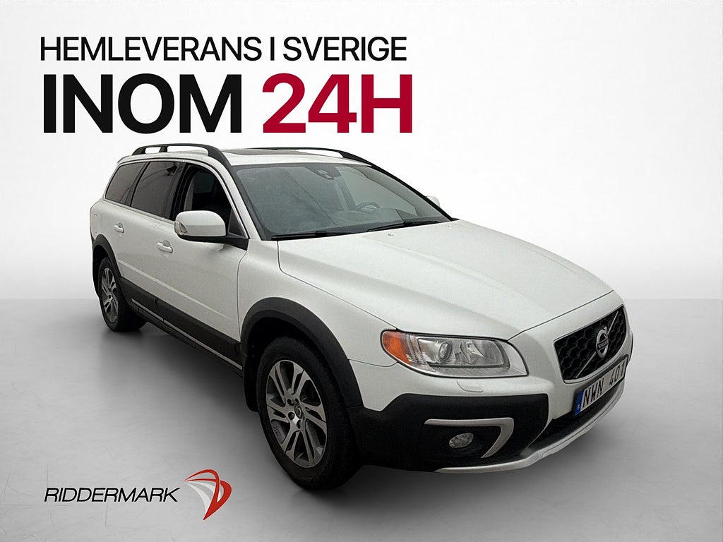 Volvo XC70 D4 AWD 163hk Skinn Taklucka Värmare Drag VOC
