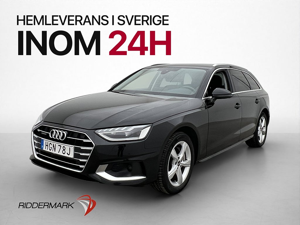 Audi A4 40 TDI quattro Advc Värmare Navi P-Sensorer Drag