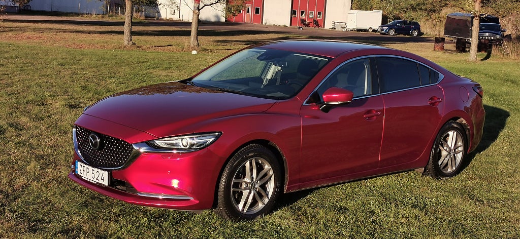 Mazda 6 Sedan 2.0 SKYACTIV-G  Ny Bes idag 6 Nov Navi,Backkamera,Drag