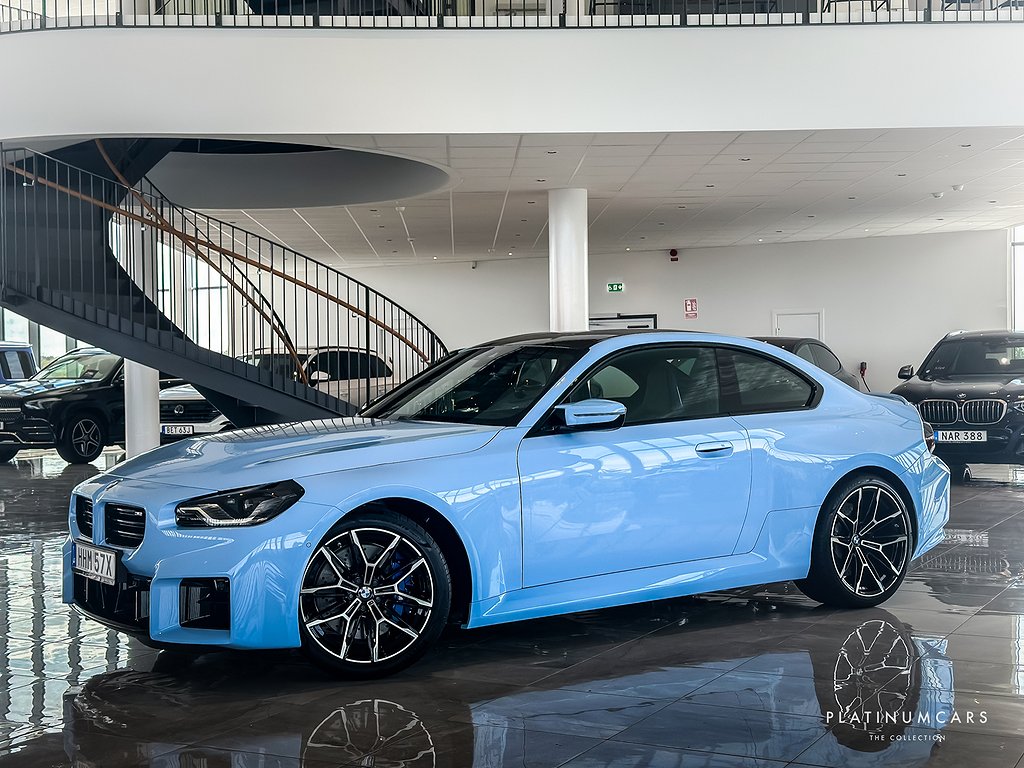 BMW M2 Manuell 460hk 2023 / M RACE / KOLFIBER / H&K /Sv.såld