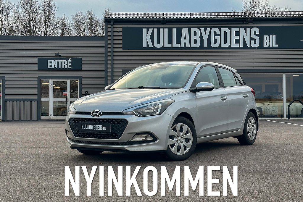 Hyundai i20 1.2 Comfort | 4565mil | 2 Års garanti 