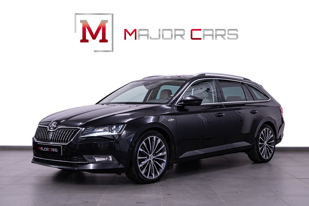 Skoda Superb Kombi 2.0 TDI 4x4 L&K Canton Skinn Kamera Drag 1 Ägare
