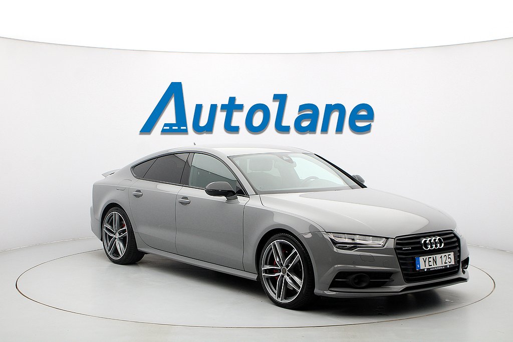 Audi A7 3.0 TDI Competition quattro S-Line, 21", BOSE 326hk