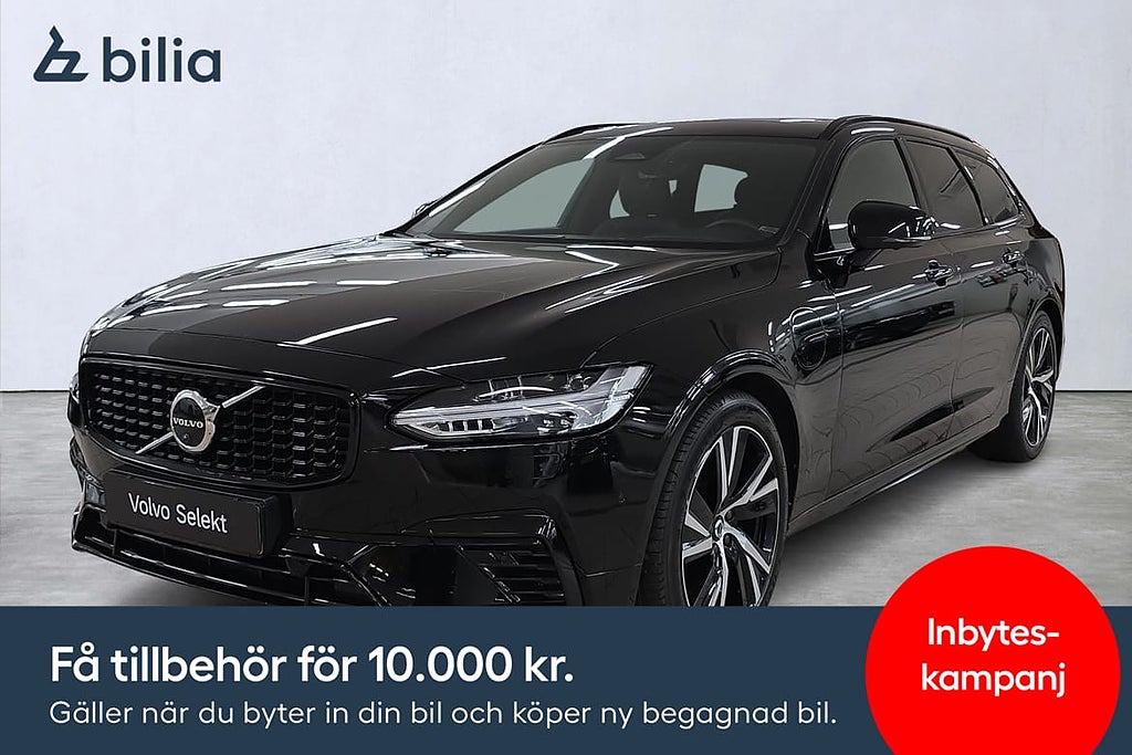 Volvo V90 Recharge T8 R-Design/Dragkrok/HarmanKardon/Pano...