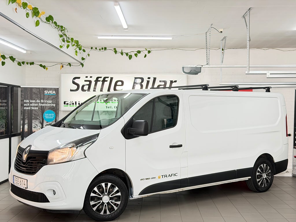 Renault trafic 3-Sits|Skåpbil 2.7t 1.6 dCi|Kamkedja|Långa Skåp|Euro 5