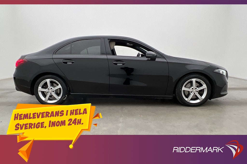 Mercedes-Benz A 220 4M Skinn B-kamera Navi CarPlay 190hk