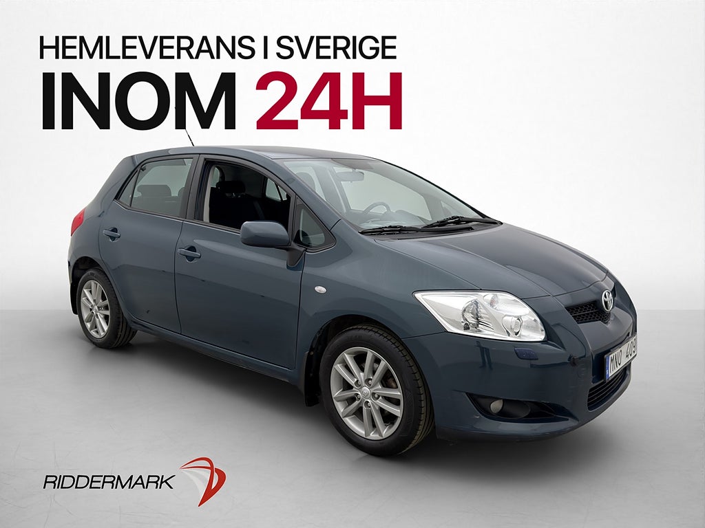 Toyota Auris 1.6 Dual VVT-i MultiMode Värmare Två-Brukare