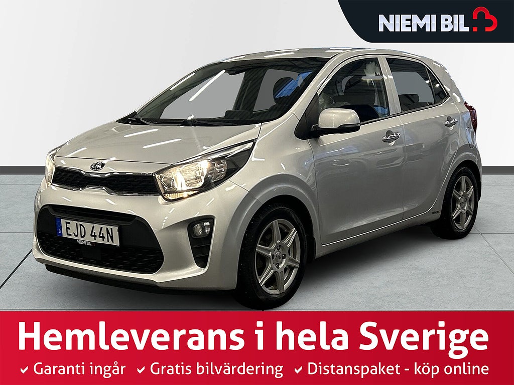 Kia Picanto 1.0 MPI Advance GLS S&V-hjul/Rattvärme/Backkamera/Carplay
