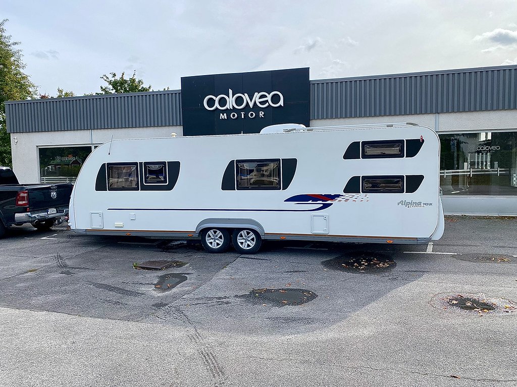 Adria Alpina 743 UK BARNKAMMARE AC SKINN ALDE UGN MICRO 