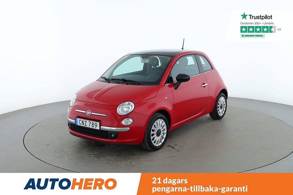 Fiat 500 1.2 Cult / Panorama, PDC-Bak