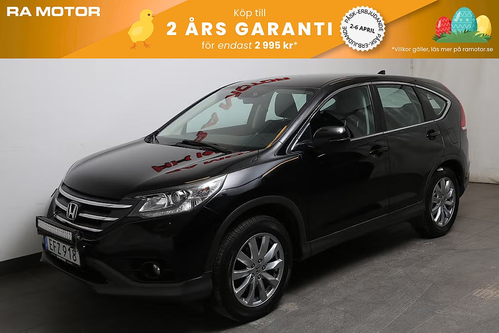 Honda CR-V 2,2 i-DTEC 150hk Elegance 4WD Aut Extraljus Motorv Drag 2014