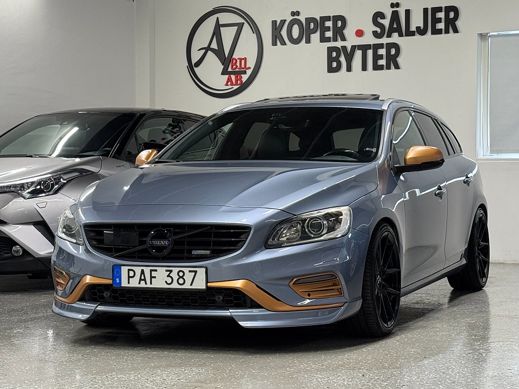 Volvo V60 D4 AWD Geartronic Summum taklucka GPS drag skinn 190hk