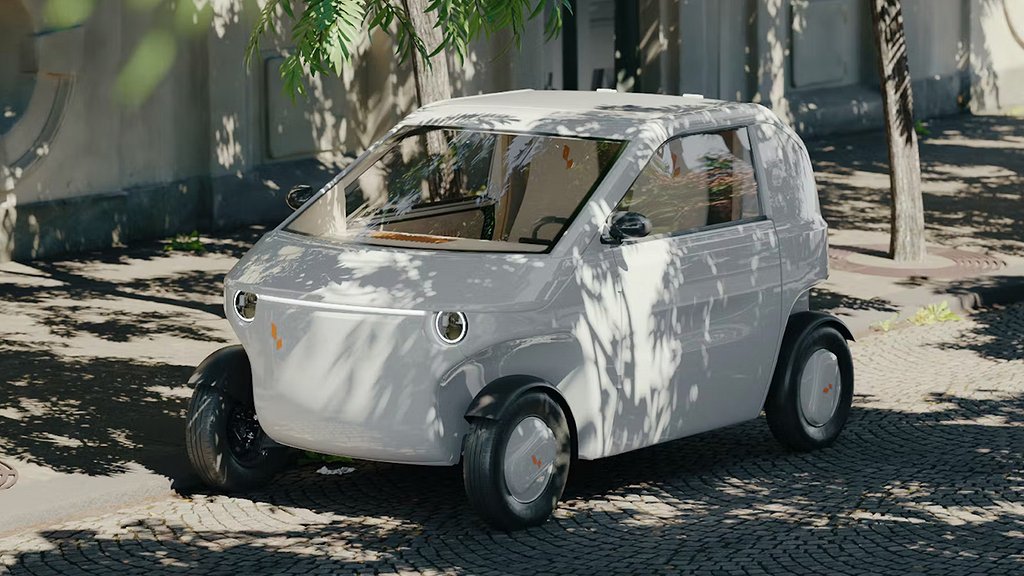 Den svenska mini-elbilen Luvly O ska komma senare i år.