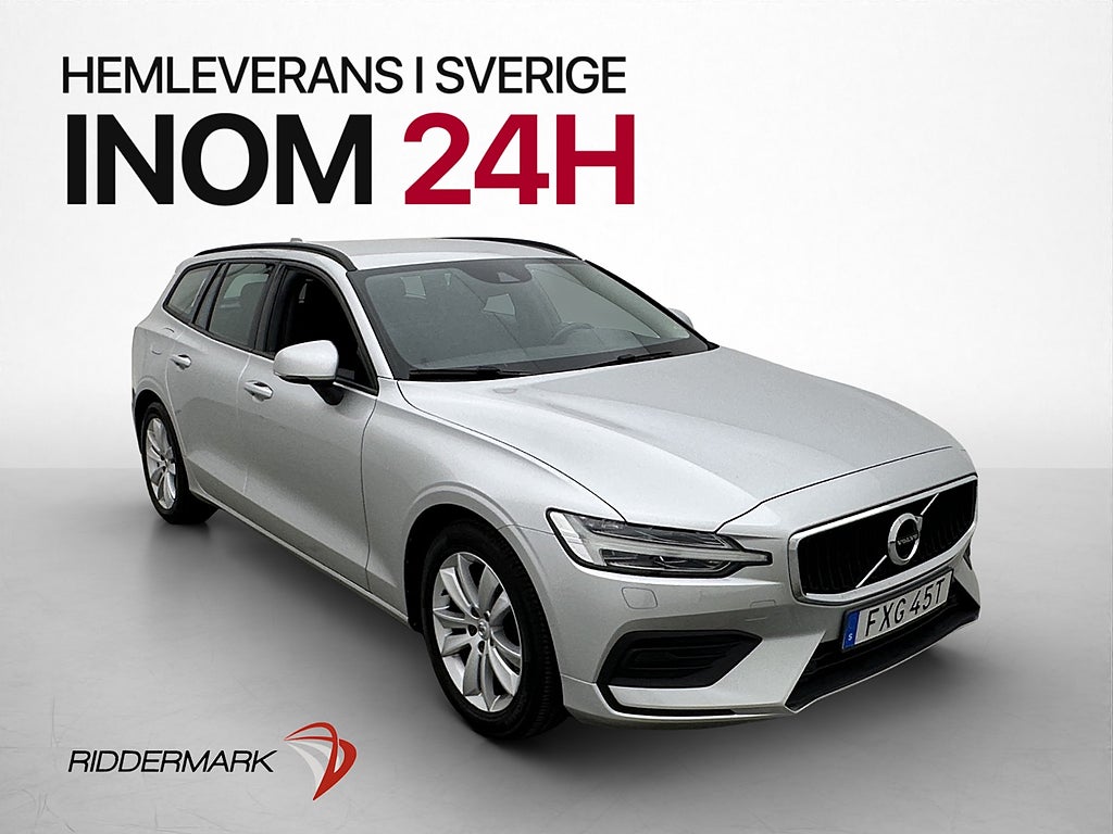 Volvo V60 D3 AWD Momentum Värmare Sensorer CarPlay Dragkrok