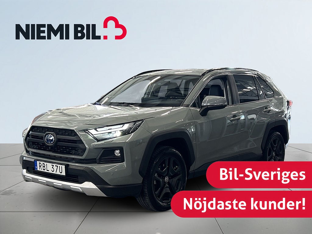 Toyota RAV4 Hybrid AWD-i  CVT S&V-hjul/Cockpit/360kam/Skinn/Carplay