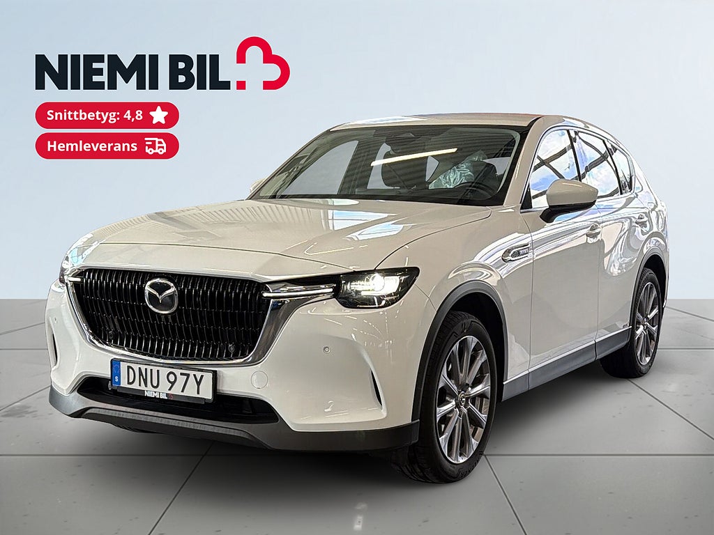 Mazda CX-60 PHEV AWD KAMPANJ 2058KR/MÅN – 0,99% RÄNTA – INK GARANTI