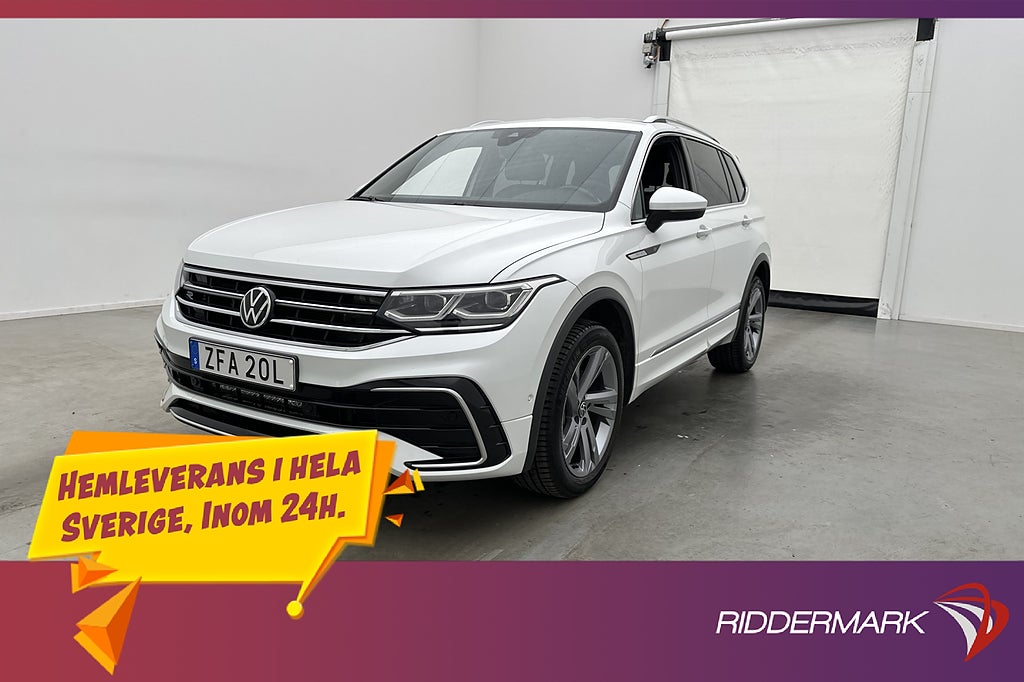 Volkswagen Tiguan Allspace TDI 4M R-Line Cockpit Värm Drag