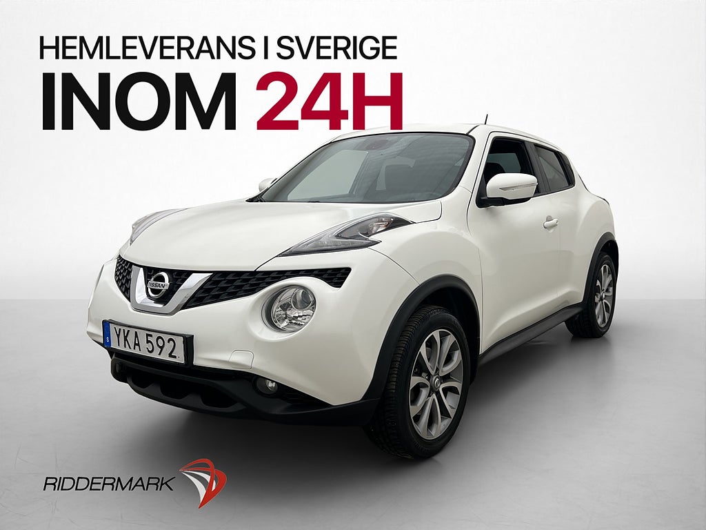 Nissan Juke 4x4 190hk Acenta En-Brukare M&K-Värm Kamera Navi
