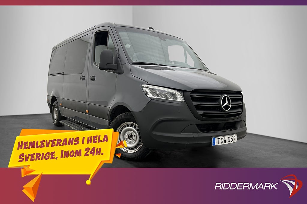 Mercedes-Benz Sprinter Tourer Lång 314 Värm Drag 360° 9-Sit